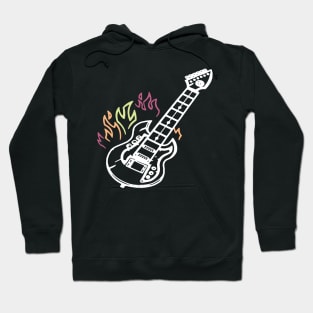 playable guitar Hoodie